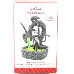 HALLMARK KEEPSAKE MAGIC THIS IS HALLOWEEN NIGHTMARE BEFORE CHRISTMAS 2014 SOUND